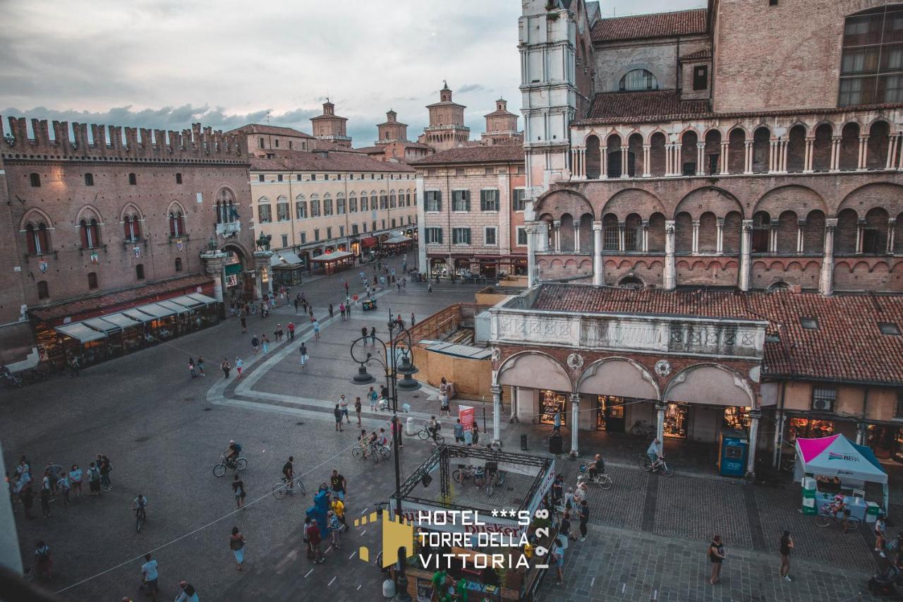 Hotel Torre Della Vittoria 1928 แฟร์รารา ภายนอก รูปภาพ